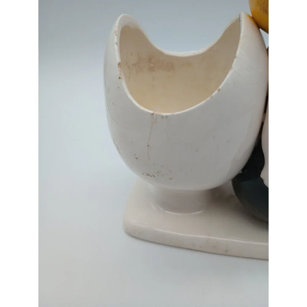 Vtg Planter Bowling Baby Blue Eyed Blonde Round Ball